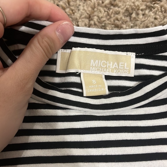 Michael Kors Striped Tank Top - Picture 2 of 4